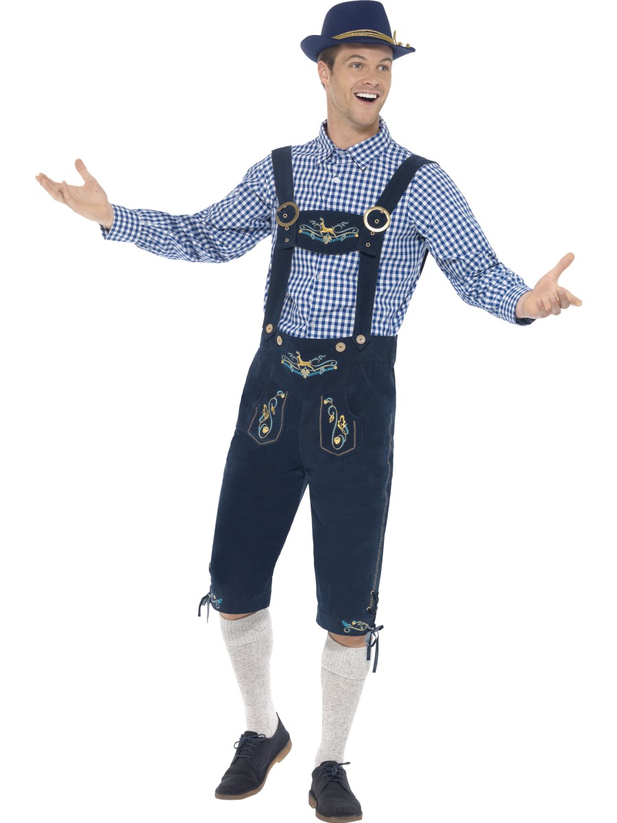 F1785 Adult Deluxe Traditional Men Bavarian Costume